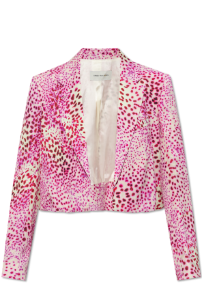 Blazer with decorative finish