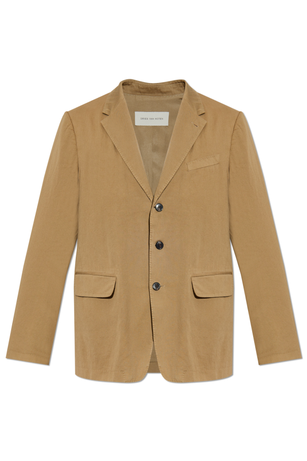 Dries Van Noten Bawełniana marynarka