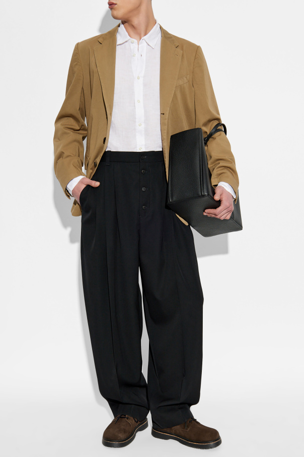 Dries Van Noten Bawełniana marynarka