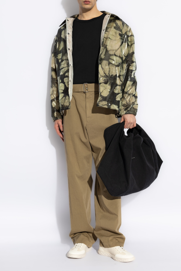 Dries Van Noten Jacke Vorrie mit glänzendem Finish