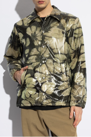Dries Van Noten Jacke Vorrie mit glänzendem Finish