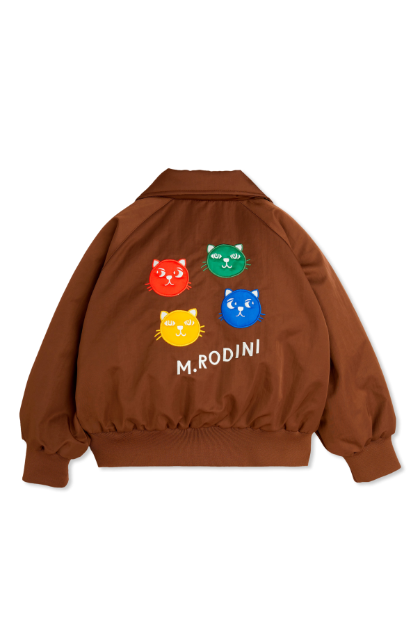 Mini Rodini Kurtka z wyszytym logo