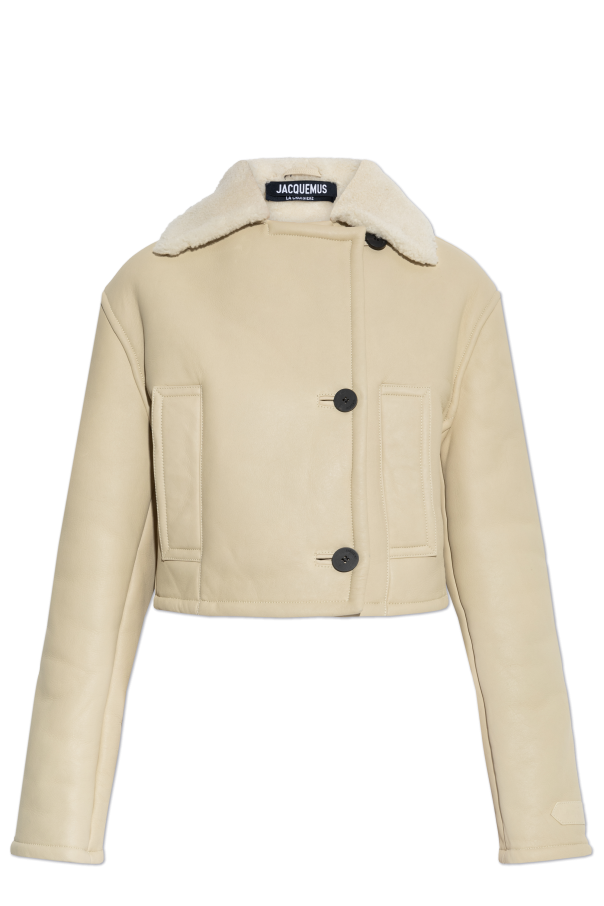 Double-breasted shearling coat, zdjęcie 1 Double-breasted shearling coat od Jacquemus