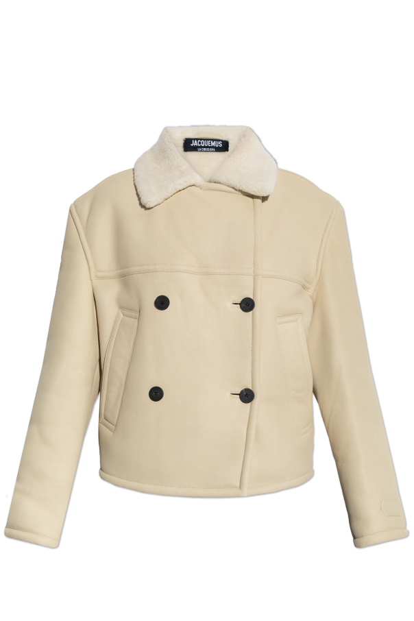 Double-breasted shearling coat, zdjęcie 1 Double-breasted shearling coat od Jacquemus