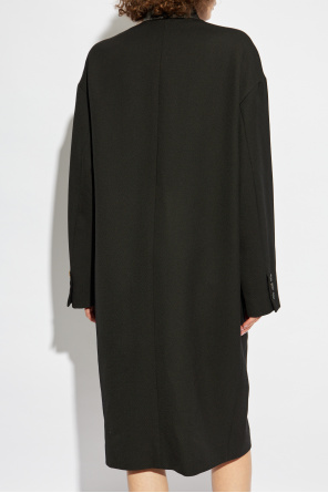 Moschino Abrigo con estampado de corazón