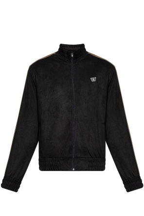 Jacke aus Wildlederimitat