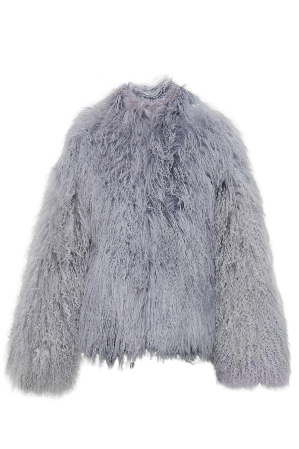 Fur coat with pockets od MISBHV