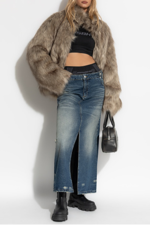 Short faux fur coat od MISBHV