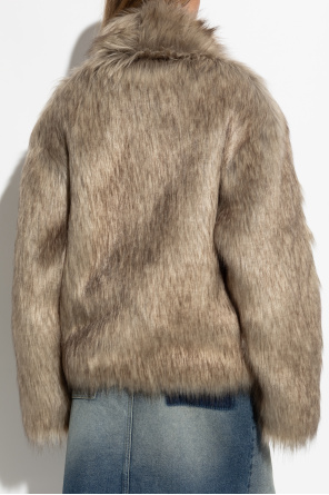 MISBHV Short faux fur coat