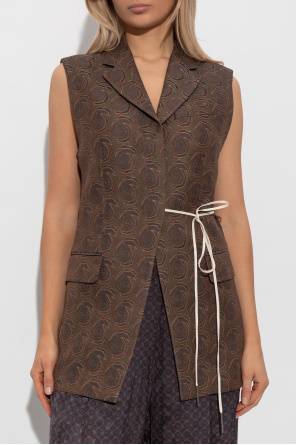 Dries Van Noten Vest with pattern
