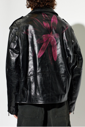 Dries Van Noten Chaqueta de cuero "Lodz"