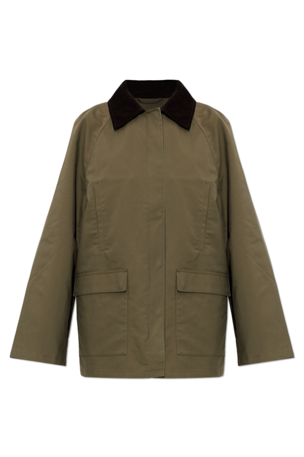 Jacket with a Corduroy Collar od TOTEME