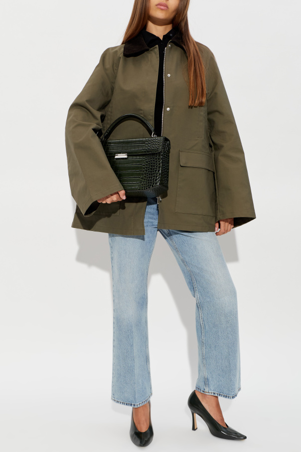 TOTEME Corduroy-collar jacket