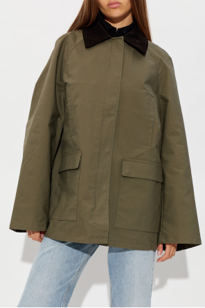 TOTEME Corduroy-collar jacket