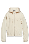 Jacquemus cream Hooded jacket ‘Bateau’