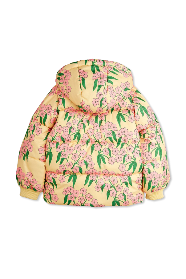 Mini Rodini Insulated jacket with floral motif