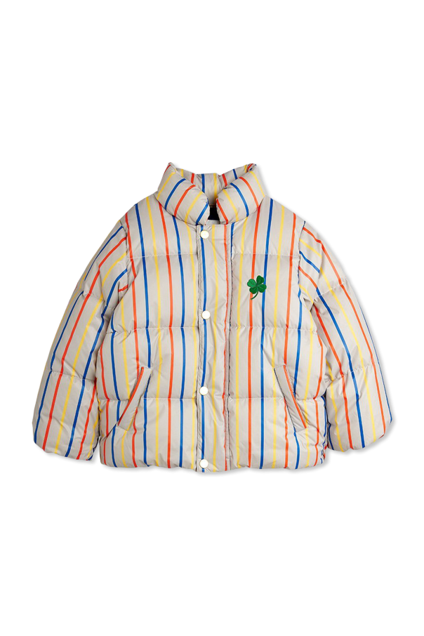 Insulated jacket with striped pattern od Mini Rodini
