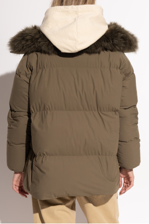 Yves Salomon Jacket with fur collar