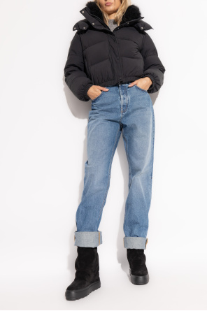 Jacket with detachable hood od Yves Salomon