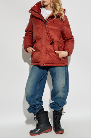 Reversible jacket with detachable hood od Yves Salomon