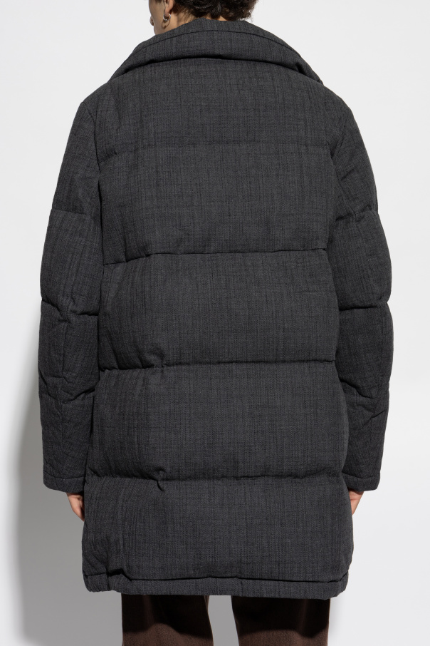 Yves Salomon Down jacket with fur lining