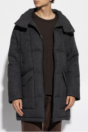 Yves Salomon Down jacket with fur lining