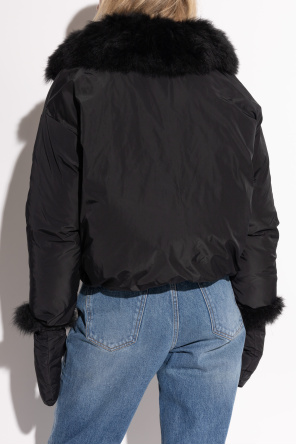 Yves Salomon Jacket with detachable gloves