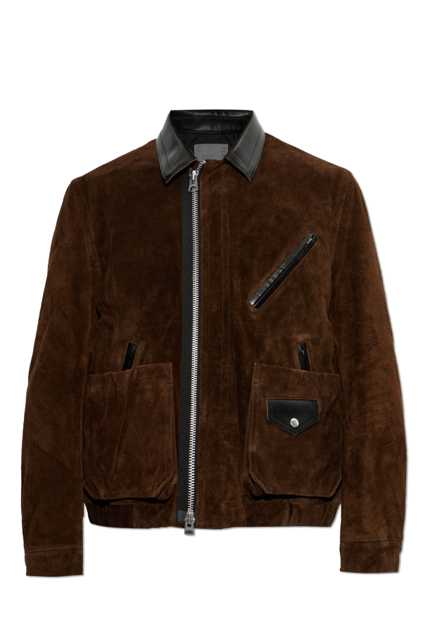 Suede jacket od sacai