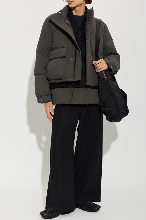 sacai Insulated jacket with a stand-up collar