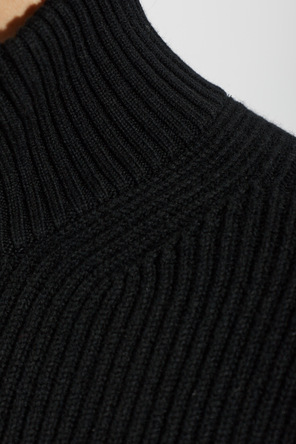 sacai Wool cardigan with pockets