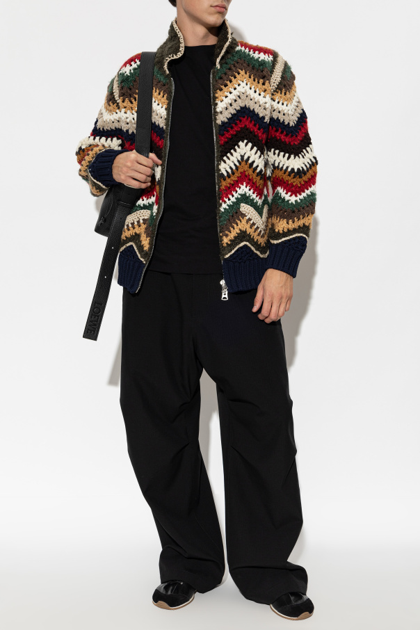 sacai Cárdigan con bolsillos