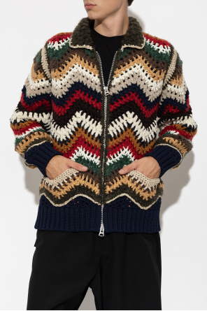 sacai Cárdigan con bolsillos