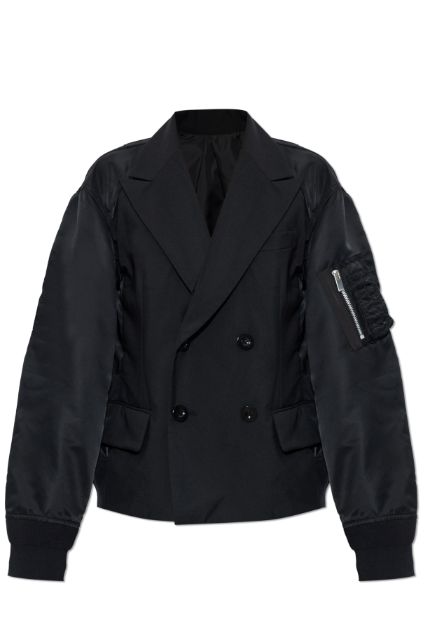 Double-breasted blazer od sacai
