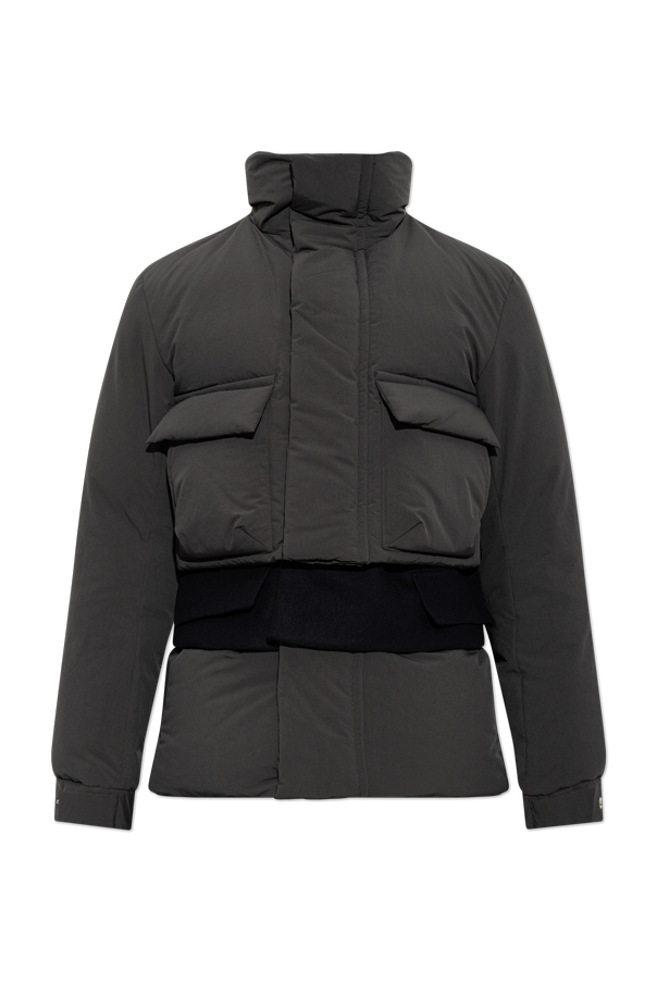 sacai Insulated jacket with stand-up collar