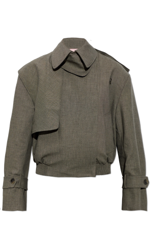 "Cropped Trench" jacket