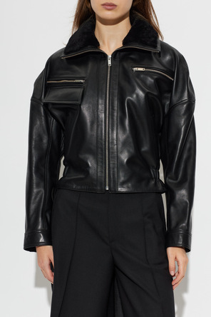 Christopher Esber ‘Atlas’ leather jacket
