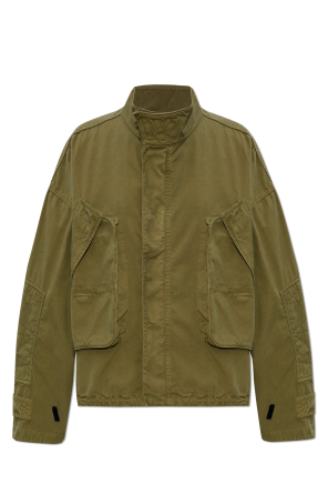 Chaqueta con cuello alto