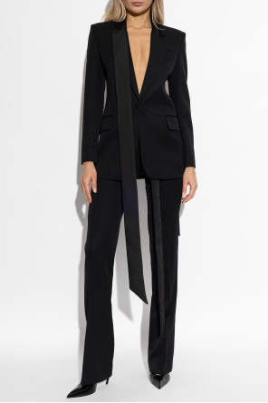 The Attico Wool blazer with scarf