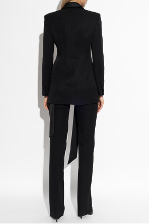 The Attico Wool blazer with scarf