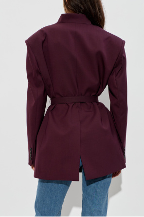 The Attico Blazer mit Wollbesatz