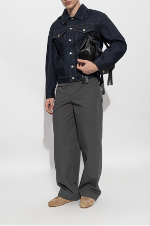 "vuskin" denim jacket od Dries Van Noten
