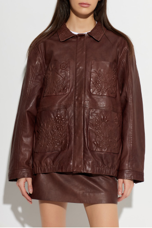 Munthe Leather jacket 'Baram'