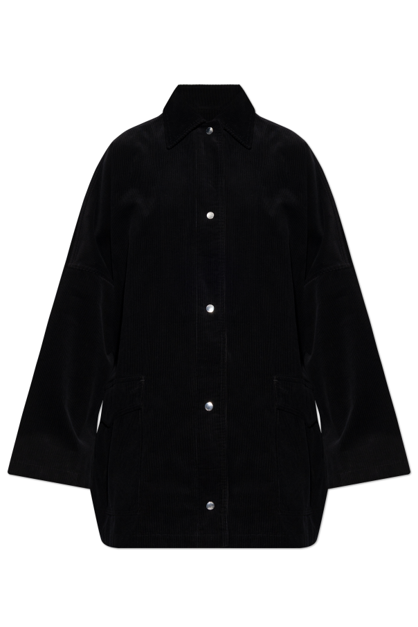 Corduroy coat 'oversize' od TOTEME