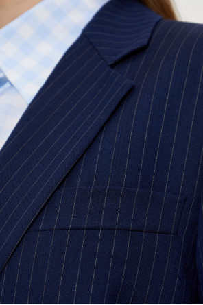 Moschino Americana de materiales combinados