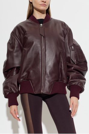 The Attico Leather 'bomber' jacket