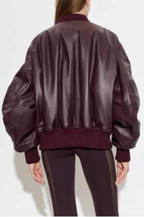 The Attico Leather 'bomber' jacket