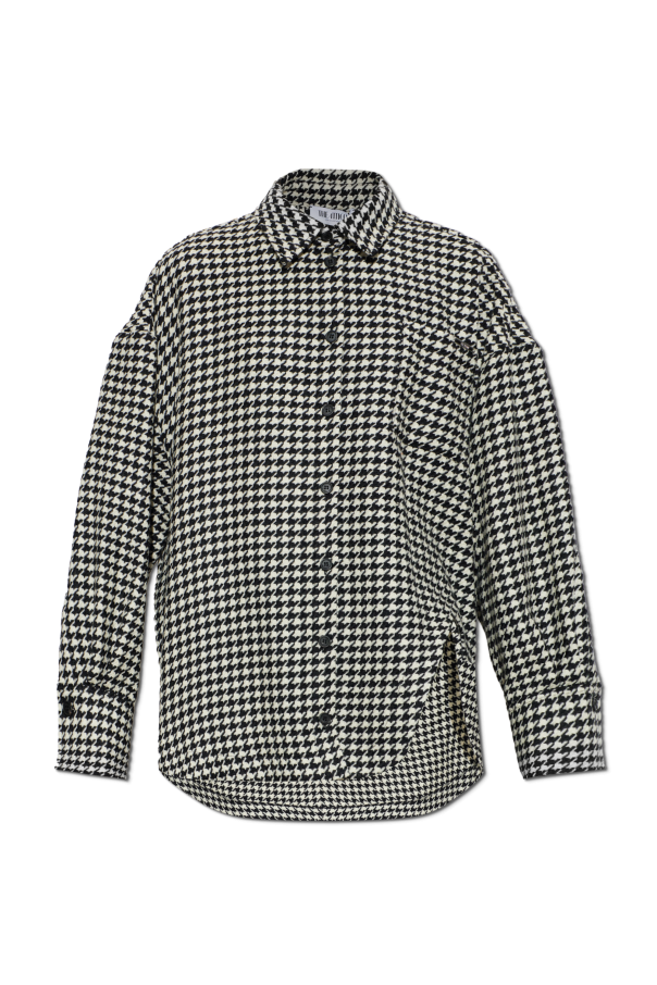 Shirt with houndstooth pattern od The Attico