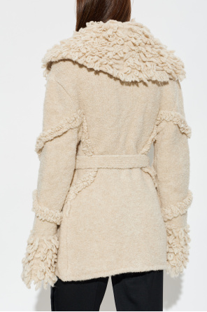 The Attico Cardigan with fringes