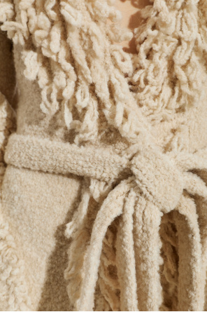 The Attico Cardigan with fringes
