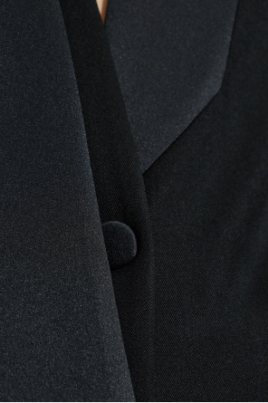 The Attico Blazer with satin shawl